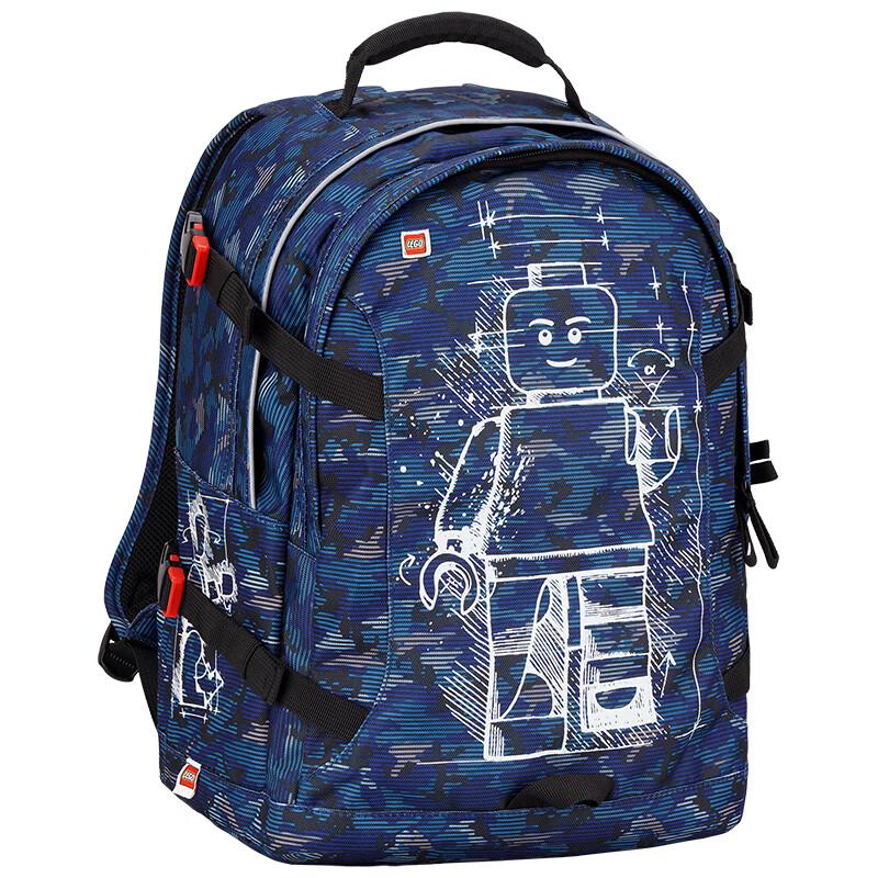LEGO Kids Luminous Double-Compartment Backpack