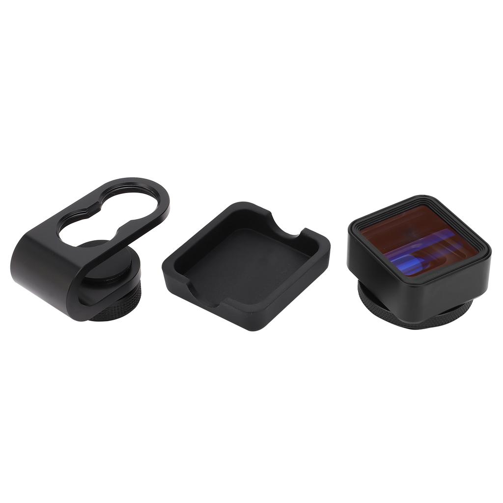 Mobile Anamorphic Lens 1.55X Widescreen Deformation Filmmaking Lens for Phones   IOS Pad