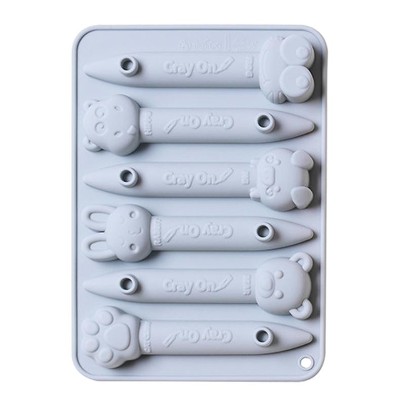 Stampi per Pastelli a Dita Artigianato Fai da Te Stampini in Silicone Forniture per Feste di Compleanno per Bambini Piccoli Adulti Fai da Te per Pastelli con Presa sul Palmo Ornam