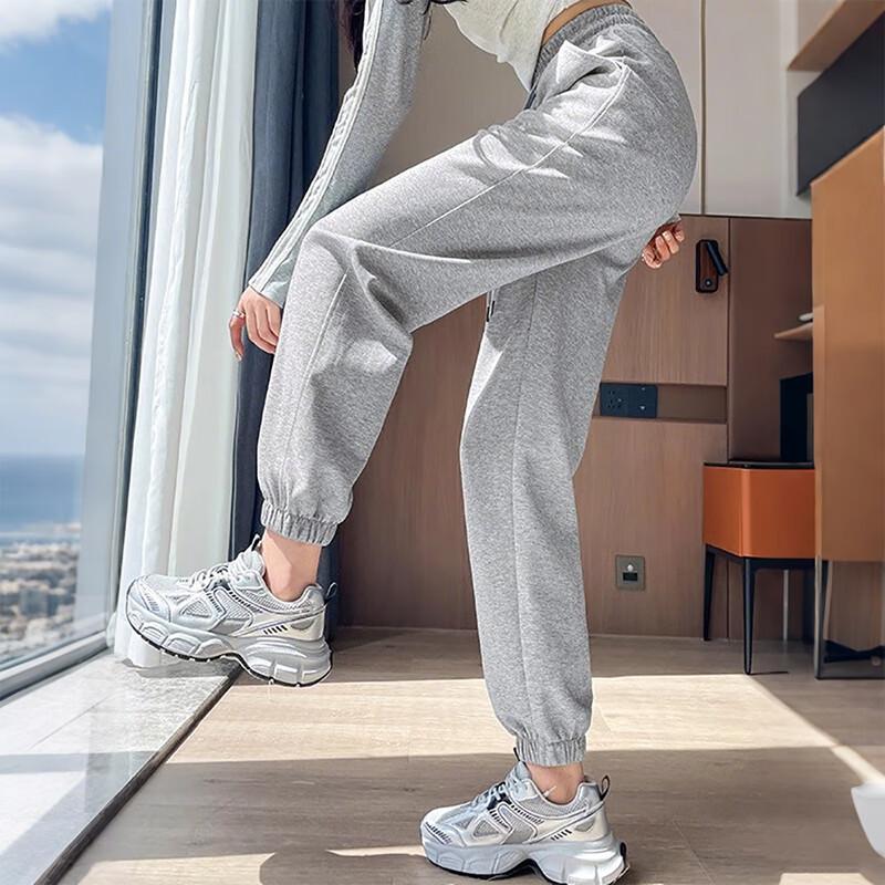 Yishangmei Women's High-Waist Loose Fit Jogger Sweatpants