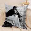 Singer The Kid L-Laroi Cushion Cover Soft Plush Fabric Double-Sided Printed Sofa Cushion Cover For All Seasons Home Decor Gift