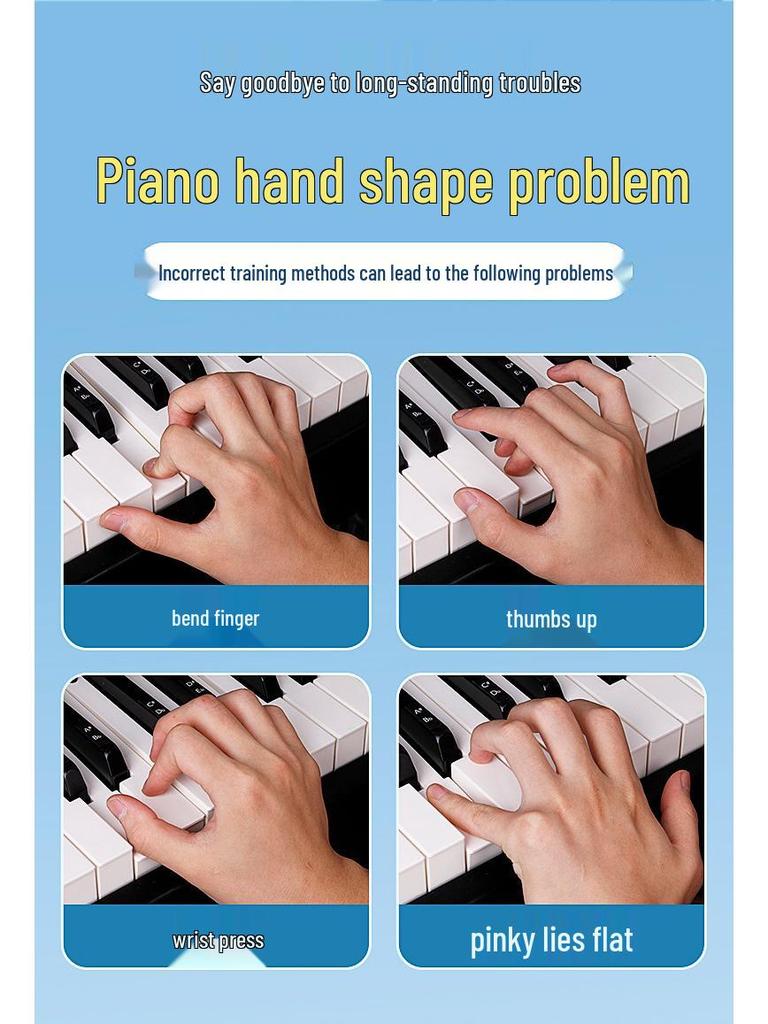 Kinderklavier Handform-Trainer - Anti-Kollaps Finger-Übungsball