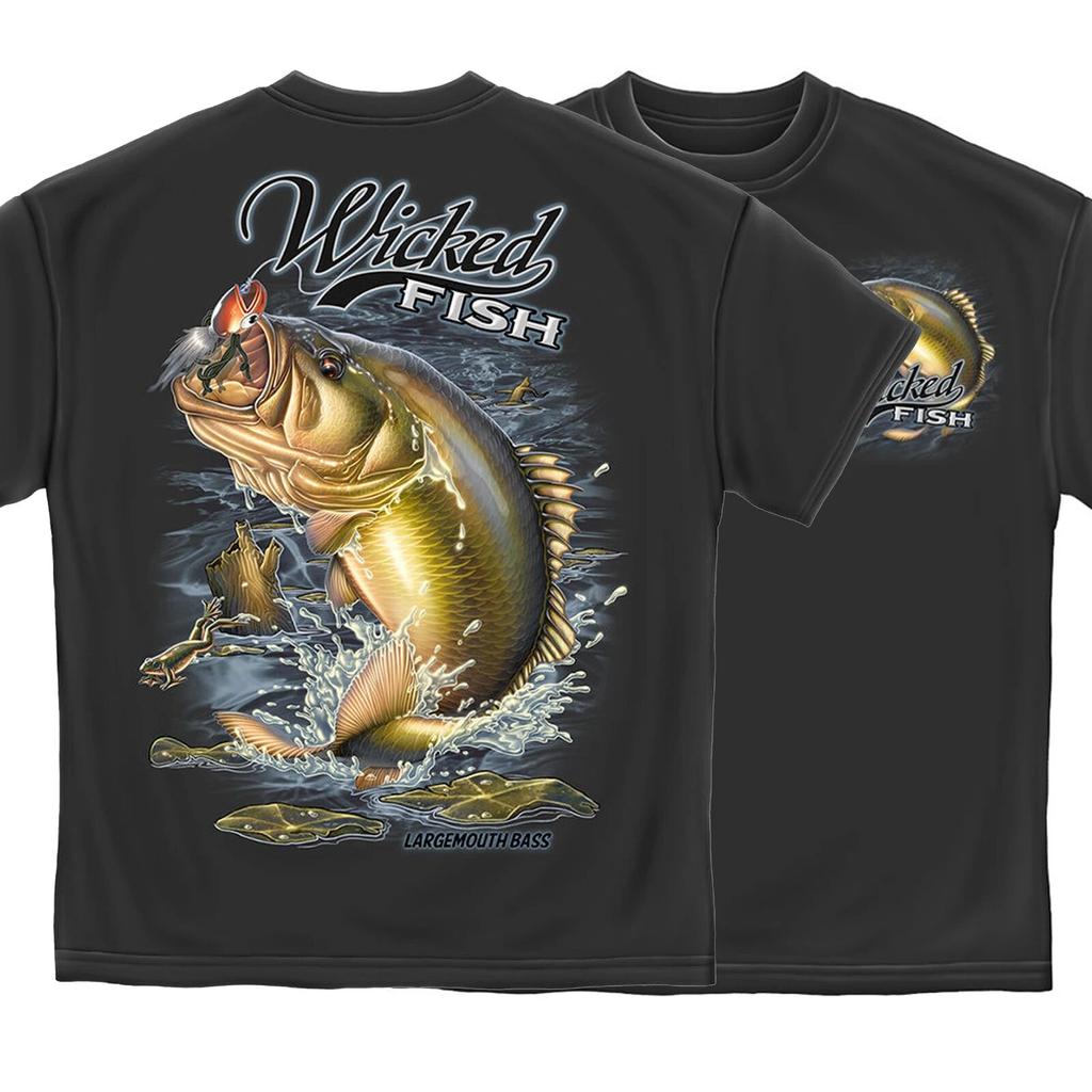 Jump Frog Popper Largemouth Bass Fishing Fashion FisherUnisex Angler Gift T-Shirt. Summer Cotton O-Neck Short Sleeve Unisex T Shirt