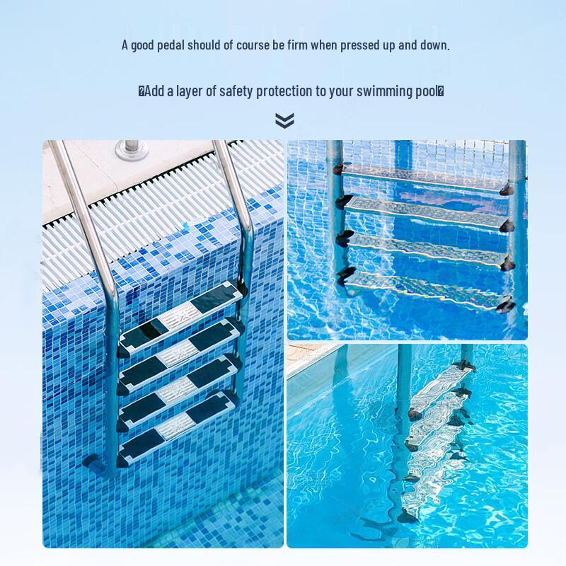 Xujian Swimming Pool Ladder 304 Stainless Steel Anti-slip Tread
