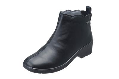 Pansy PN4906 Waterproof Rain Size 3E Women's Non-Slip Boots, Black, 23cm,