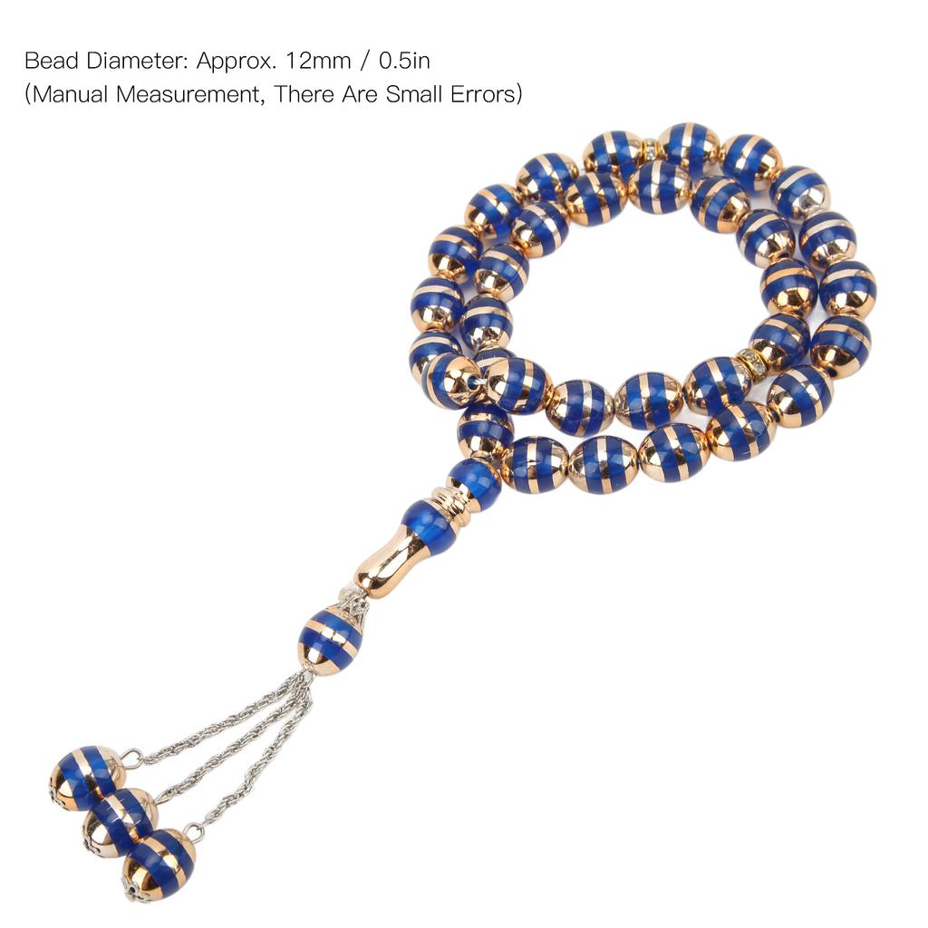 Beads Rosary 33 Grains Exquisite Unique Pattern Religious Article Worship Prayer Supplies