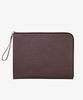 Matt Galaxy Tab Series & Ipad Series Cowhide Pouch Bag (Brown 34X26Cm)