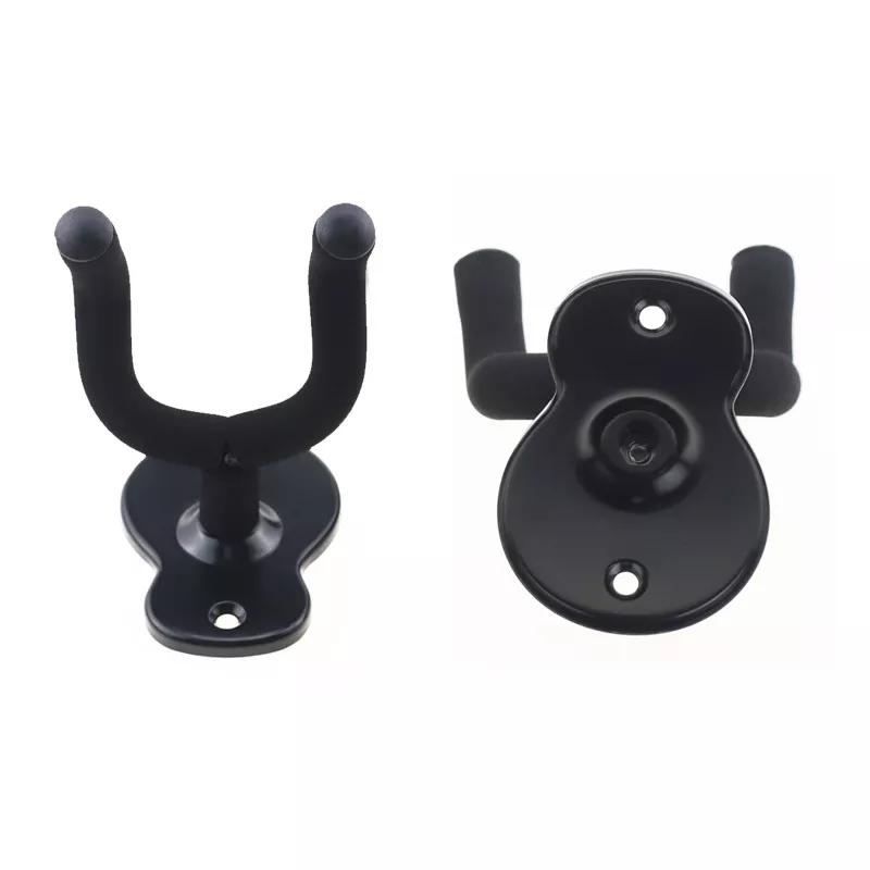 Metall Gitarhengekrok Veggfeste Sklisikker Holder Stativ for Gitar Ukulele Fiolin Bassgitar Instrumenttilbehør