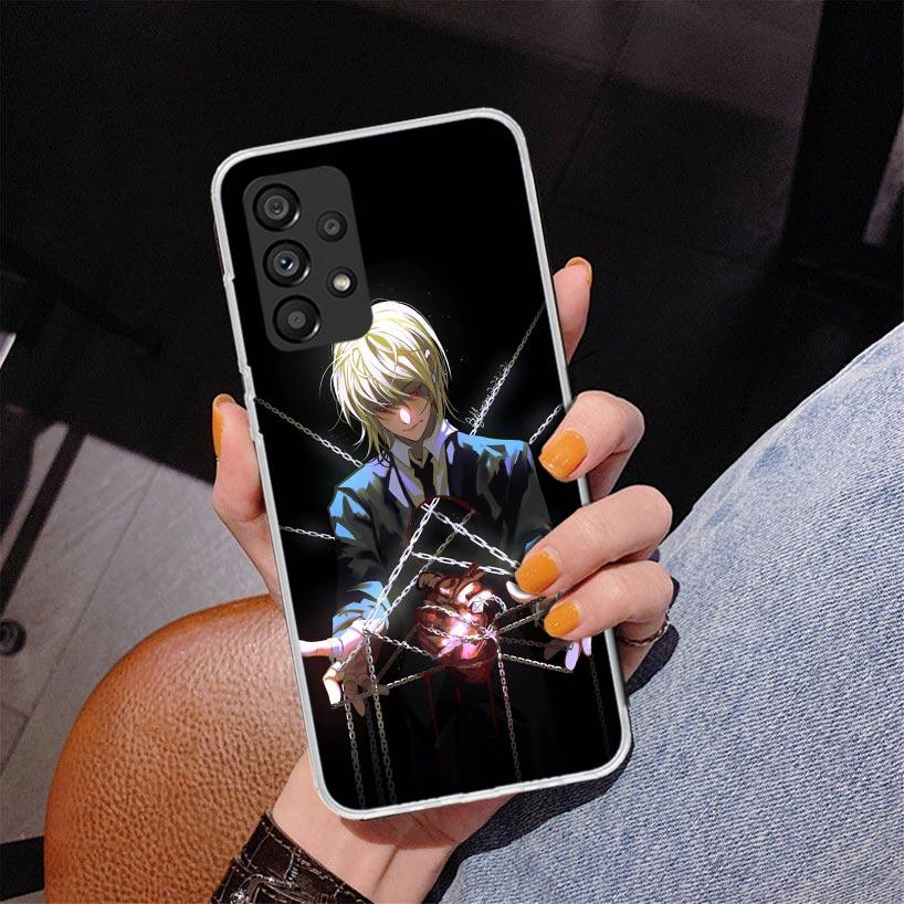 Huner X-Hunters Kurapika Phnoe Case for Samsung Galaxy A17 A37 A57 A16 A26 A36 A56 A15 A14 A13 A55 A54 A53 A35 A34 A33 A25 A24 A