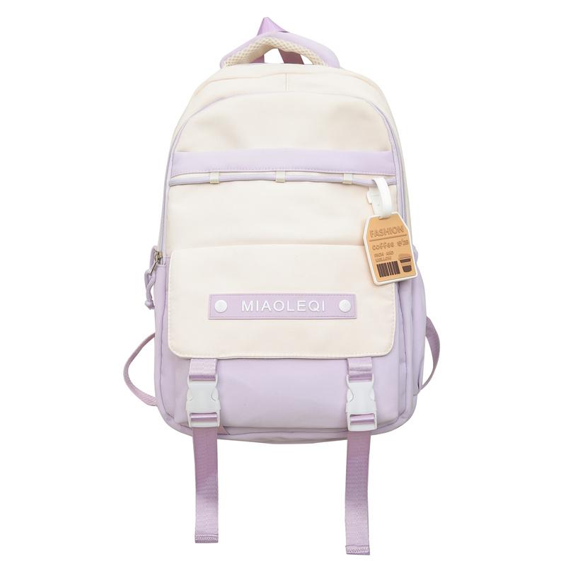 Elevi ghiozdan de clasa a treia până la a șasea Rucsac de mare capacitate pentru femei Rucsac în stil colegiu pentru elevii de gimnaziu