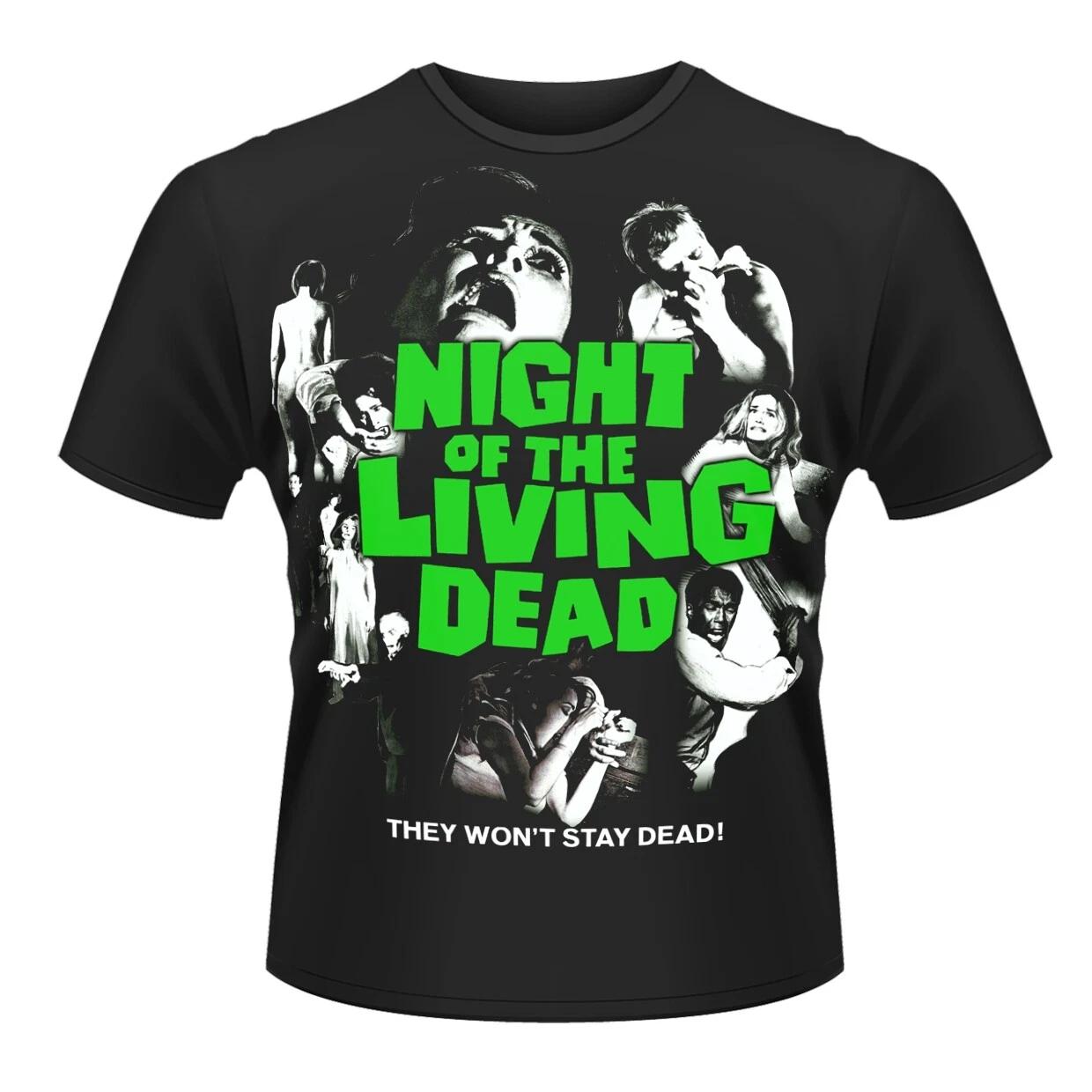 Plan 9  Night Of The Living Dead  Black T shirt - NEW L
