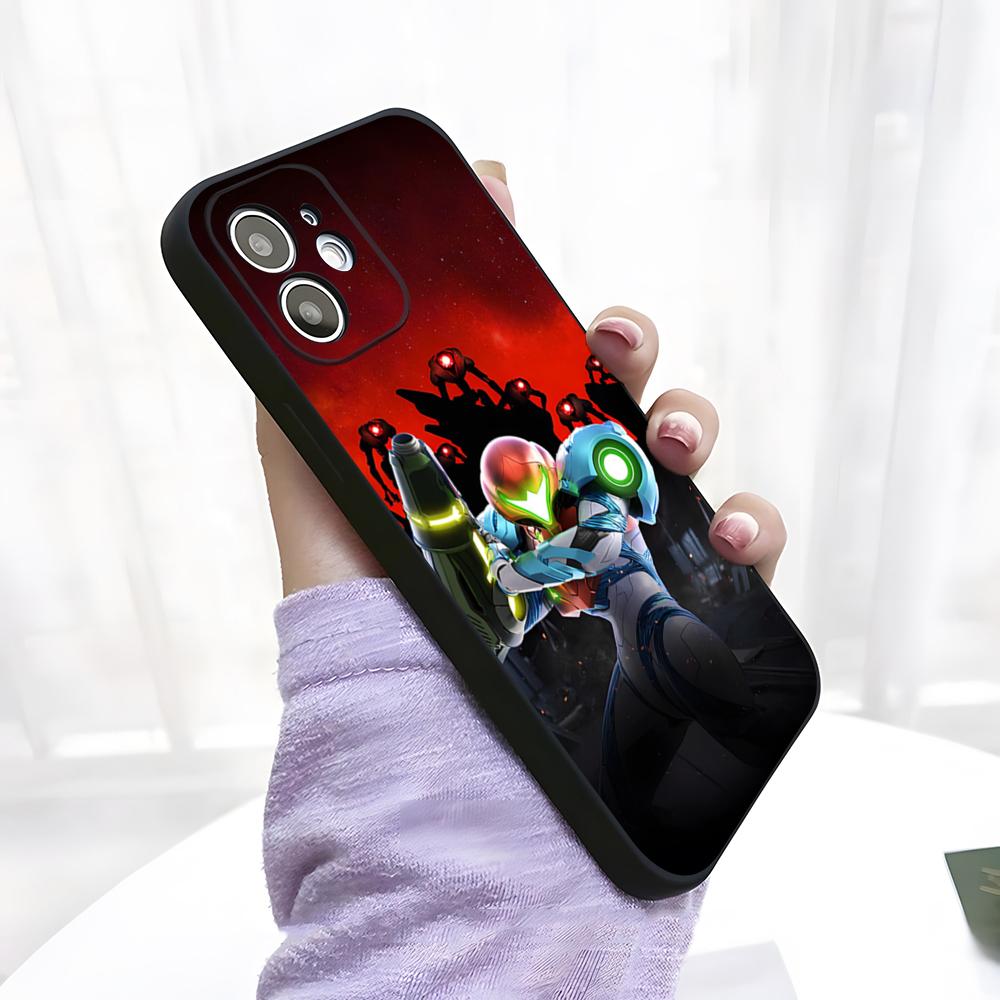 Game Metroid Phone Case For IPhone 17 Pro Max 15 Pro 16 14 Plus 12 13 Mini 11 Pro Shockproof Soft Cover