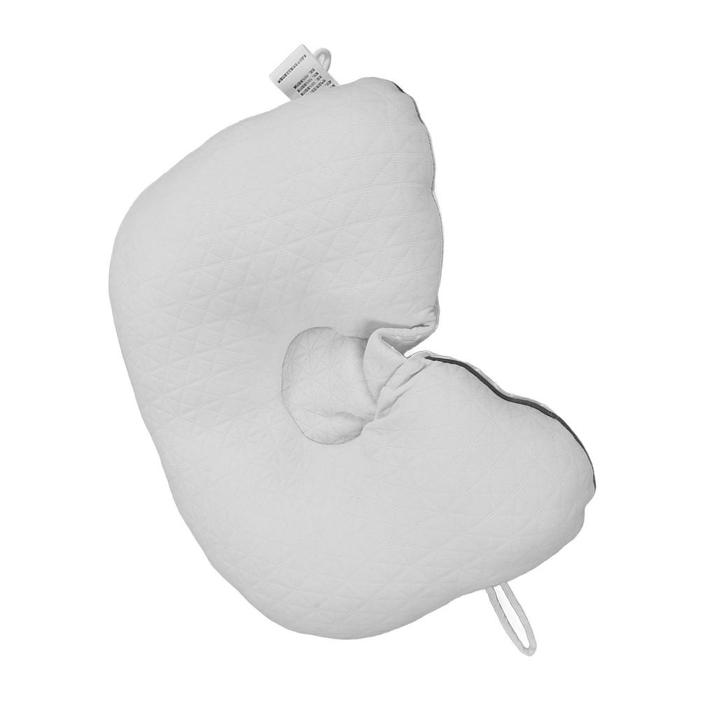 Baby Head Pillow U Shaped Soft Cozy Breathable Infant Neck Pillow with Drawstring for Home Travel Car
