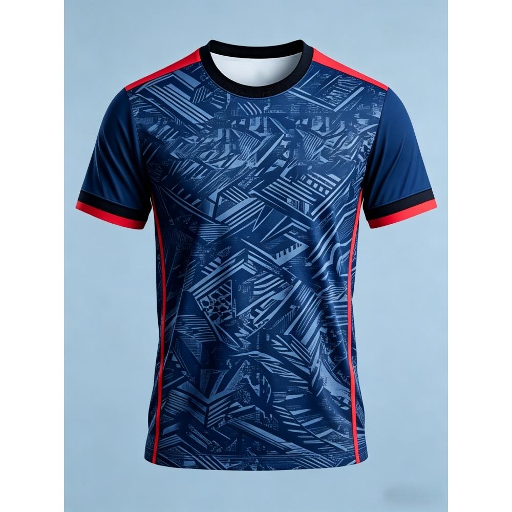 Men Line Badminton T-Shirts Table Tennis Breathable Training Sports Tees Women Tennis Short Sleeve Running Quick Dry Clothing