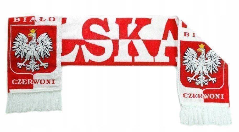 Double-Sided Poland Fan Scarf