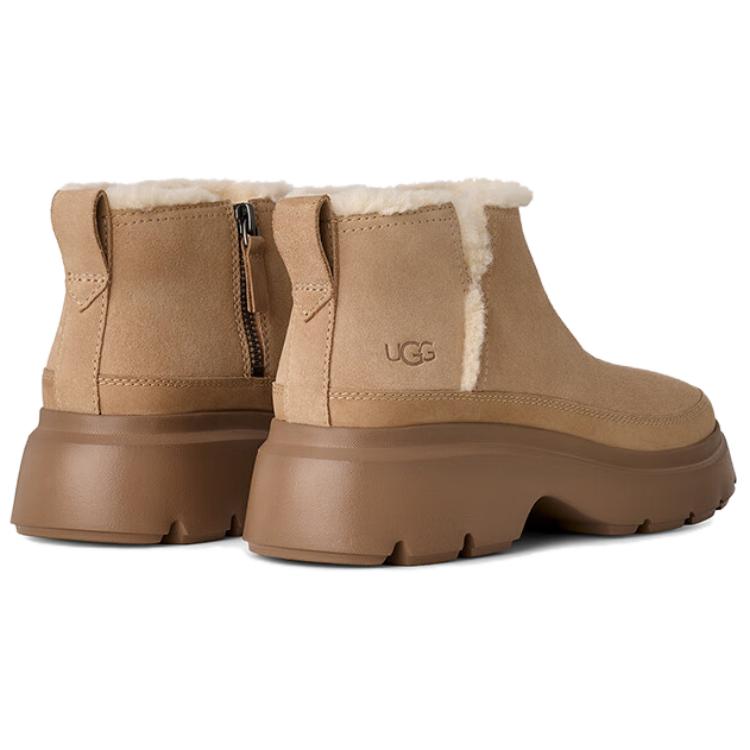 UGG Calimuze Ultra Mini Slip-On Fleecegefüttert, Minimalistische Mode Schneestiefel Damen Sand 1174495-SAN