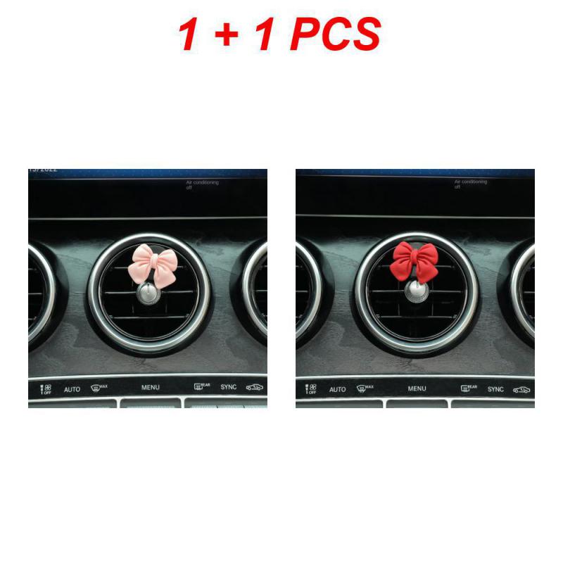 

2/3/4 шт. Милый бант для украшения интерьера, универсальный, нежный, нетоксичный, автомобильный декор, духи в машине, удобные, милые