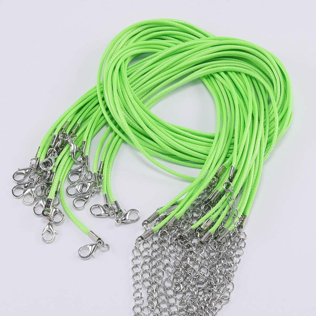 Korean Wax Line Jewelry Cord - 1.5mm Braided Necklace Rope 2023 Edition