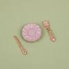 1:12 Dollhouse Miniatures Tableware Knife Fork Spoon Plate Set Accessories Toys