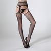 Sex Stockings Sexy Temptation Women's Open Net Socks Jacquard Hollow Free Suspenders Stockings