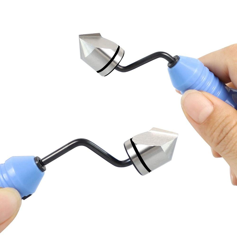 Alloy Steel Countersink Tool Set 360 Degree Rotated Deburring Tool  Wood and Plastic