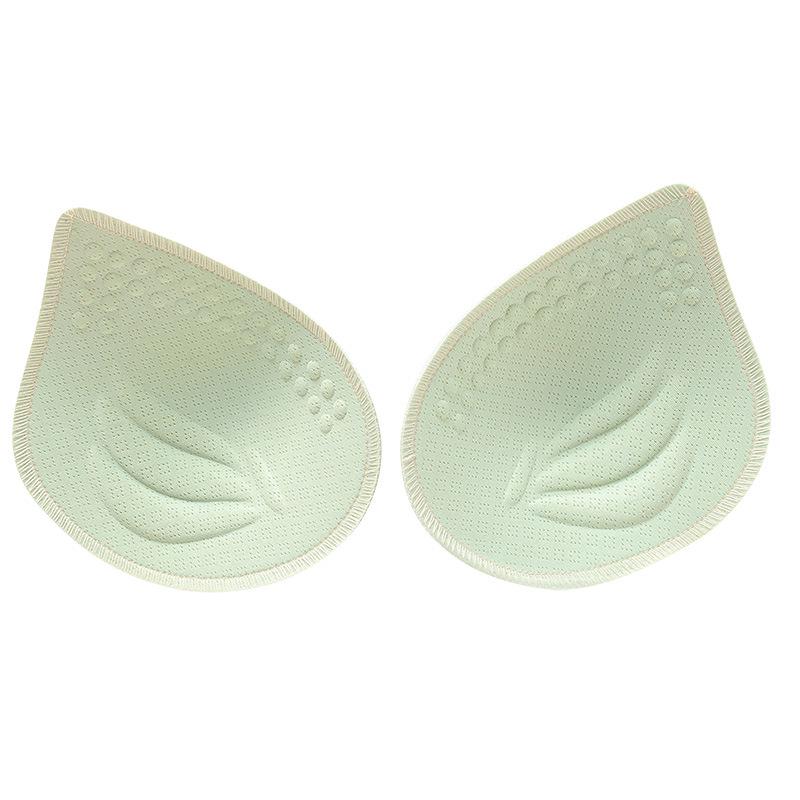 1.6cm Removable Lock-Edge Sponge Pads for Bras, Perfect for Yoga Wear, Swimwear, and Everyday Use.