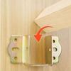 Easy To Install Bed Hinges Thickened Stabilizing Bed Structural Component  Leg Connector