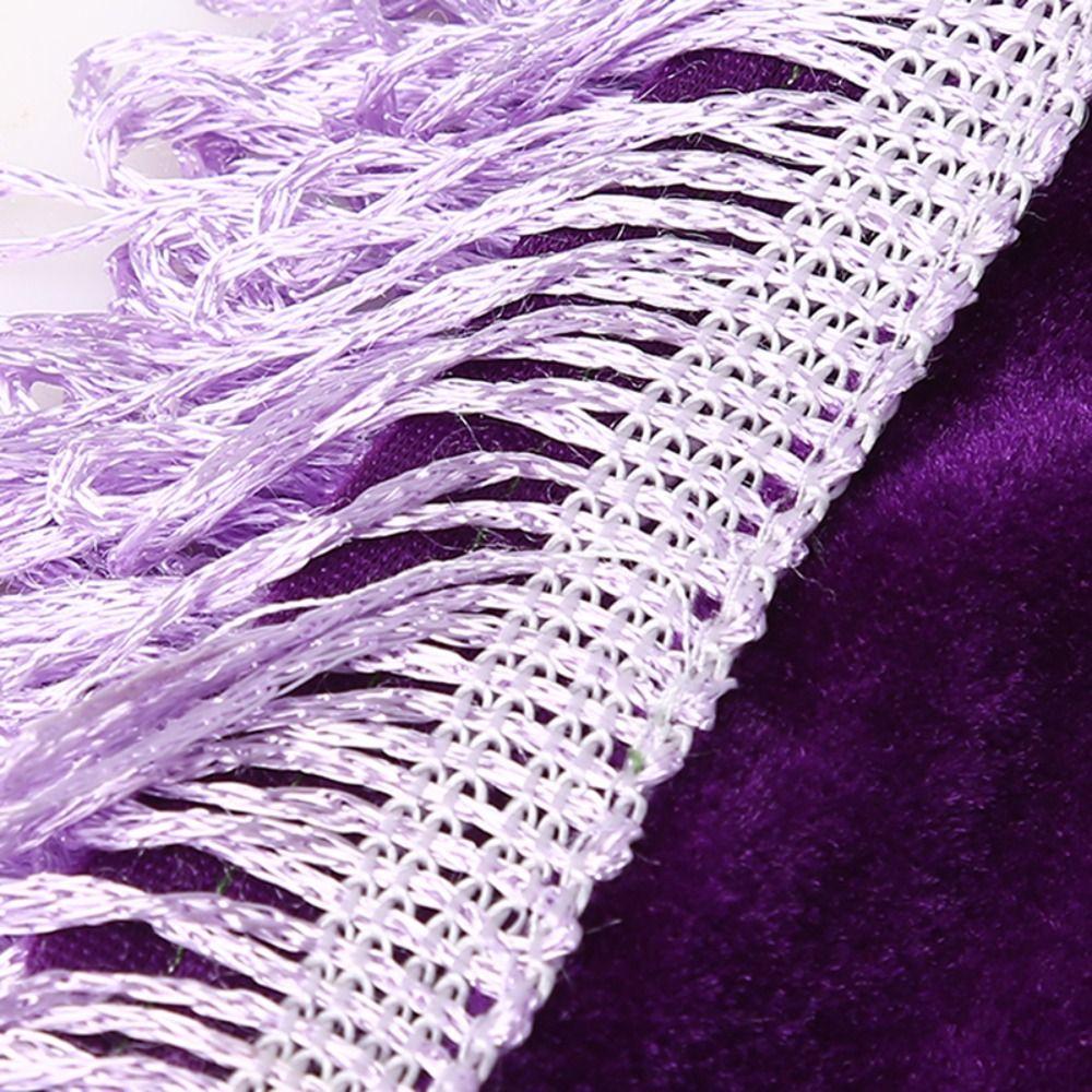 Decorate Tassel Piano Cover Dustproof Piano Half-cover Dust Cover   Piano Accessories