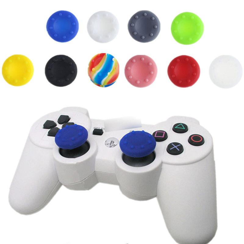 20pcs/lot Random Shipment Mix Color for Ps4 Ps5 for Xbox One Series S X Joystick Thumb Stick Grip Silicone Cap 1