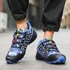 Men Hiking Shoes Outdoor Trail Running Shoes Mesh Breathable Hiking Training Shoes Large Size 40-47 Casual Sports Jogging Shoes