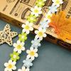 5yard Water soluble sunflower embroidery lace trim diy collar clothing accessories skirt edge decoration lace for sewing clothes
