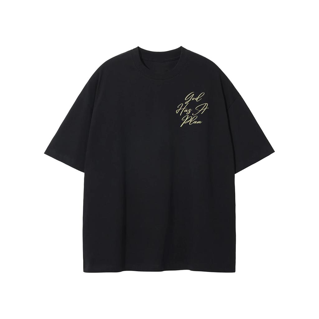 Christian God’s Plan T-Shirt Vintage Fear of God Oversized Tee 1
