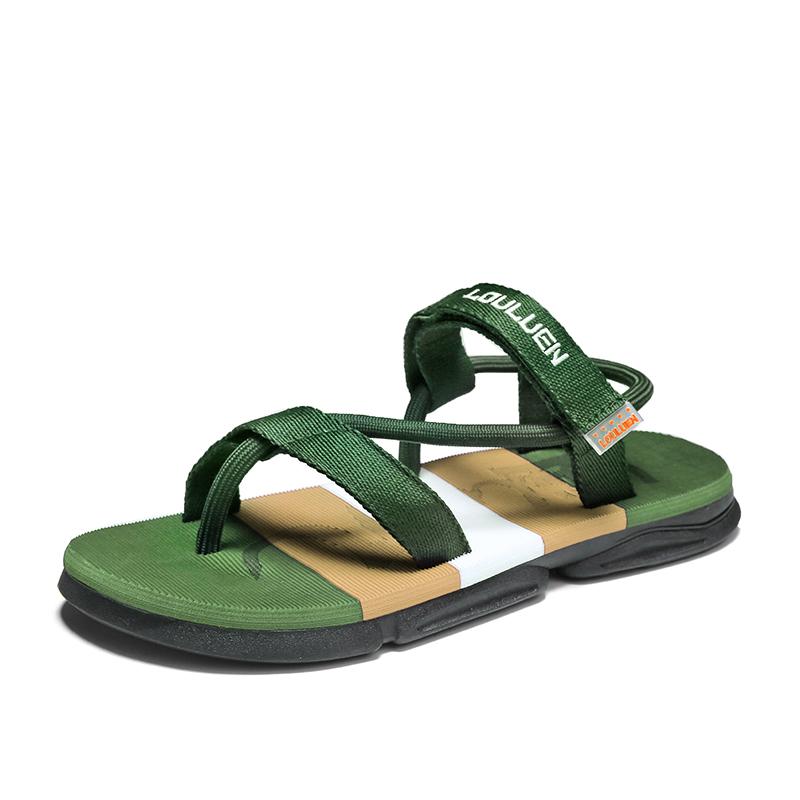 Fashion Men's Shoes Sandals Summer New Slippers Non Slip Men's Beach Shoes Sandals Summer Men's Outdoor Fashion Trend Non Slip Slippers