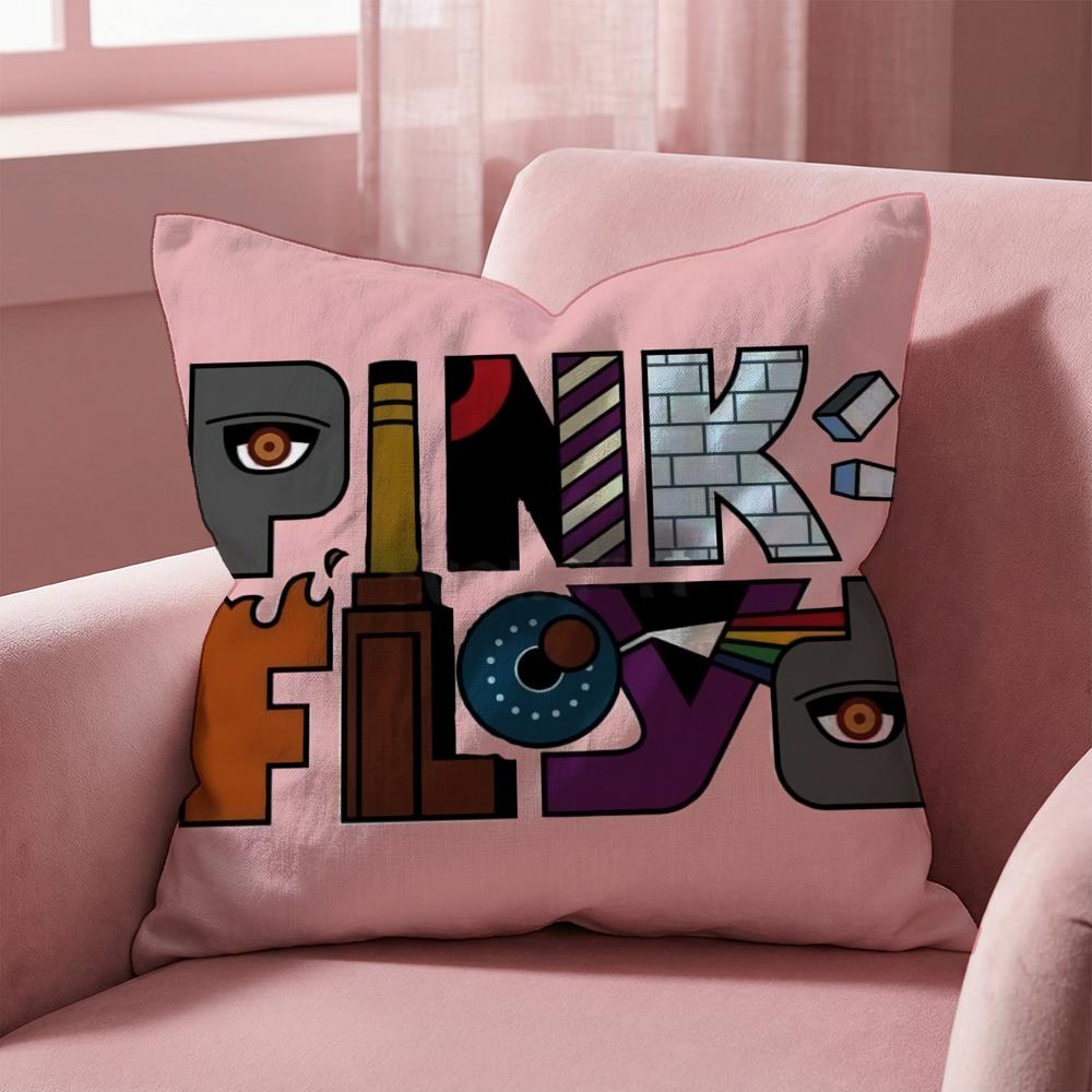 Klassische P-Pink F-FloydS Band Kissenbezug Multi-Szenen Kissenbezug für Zuhause & Auto - Wendbar, Weich & Langlebig für den täglichen Gebrauch