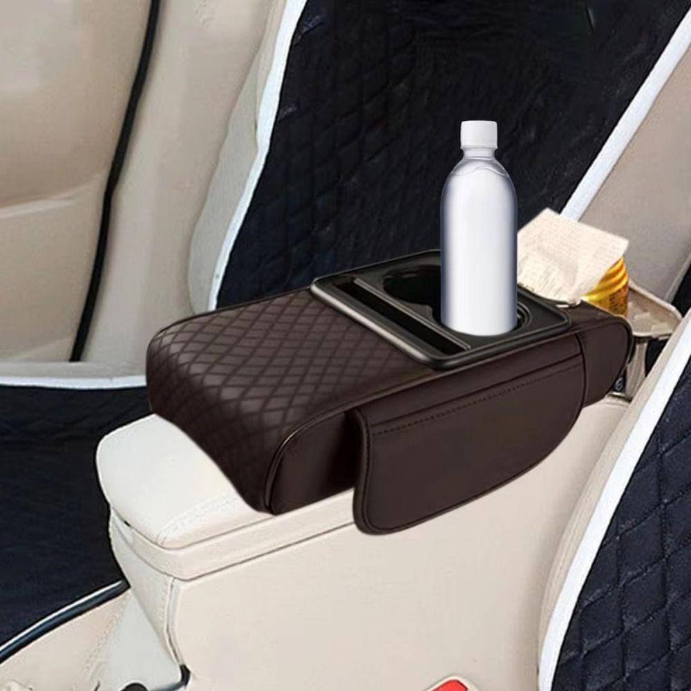 Side Storage Pockets Car Console Console Pillow Large Capacity Auto Armrest Cover  Trucks
