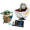 LEGO StarWars Grogu s vznášejícím se kočárkem