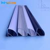 0.5m V-Shape LED Aluminum Profile Cabinet Corner Mounted 90 Degree Glow Hard Bar Lamp Channel Milky/Black Cover Strip Lights