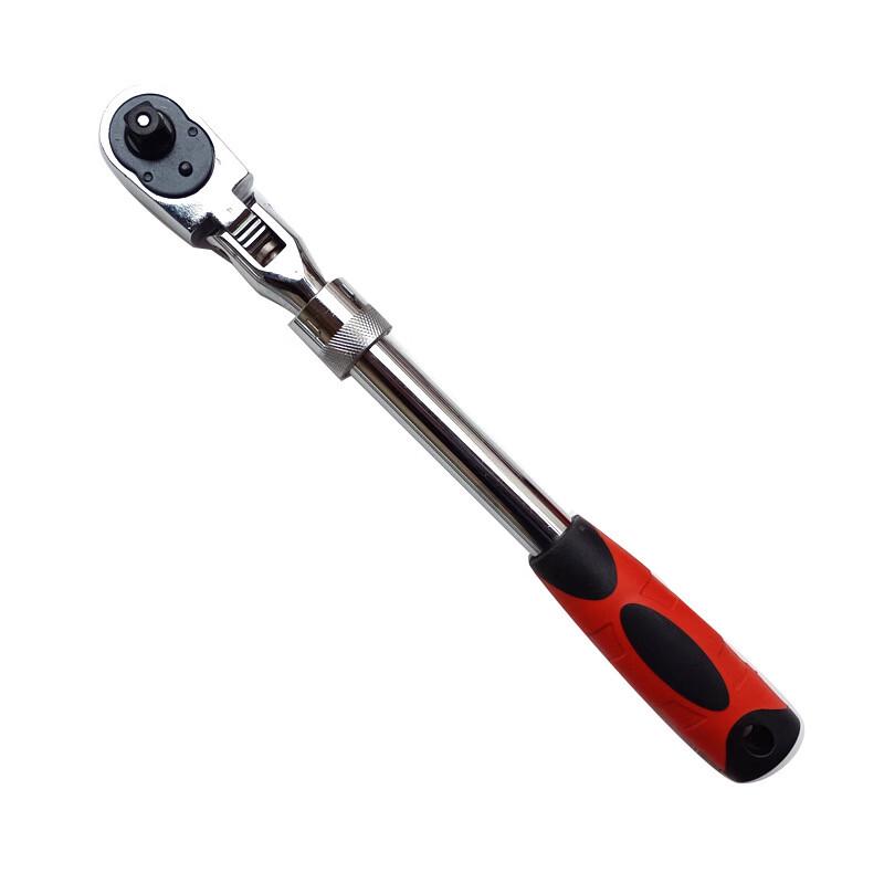 Lanmo 3/8  Drive 72-Tooth Telescopic Swivel Ratchet Wrench CN plug (adapter included)