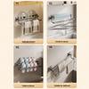Trapezoidal Suction Cup Double Rod Towel Rack: No-Drill Wall-Mounted Bathroom Organizer