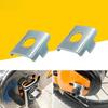 Bicycle Training Wheel Alignment Plates 10 Pieces Bicycle Leg Brace Fasteners Auxiliary Wheel Support Pads For Riding Kids