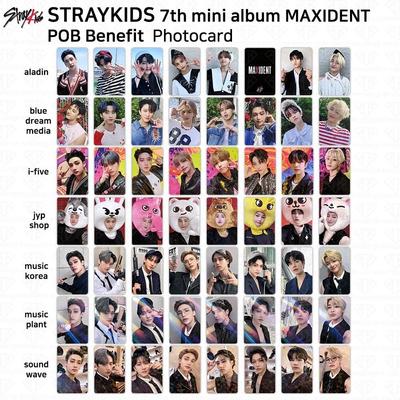 7th Mini Album Maxident POB Photocard Aladin JYP Soundwave MK Ifive