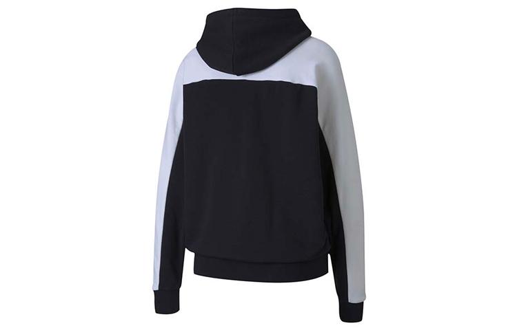 PUMA Sweatshirts Women's Black Hooded Moderate Regular 597447-01