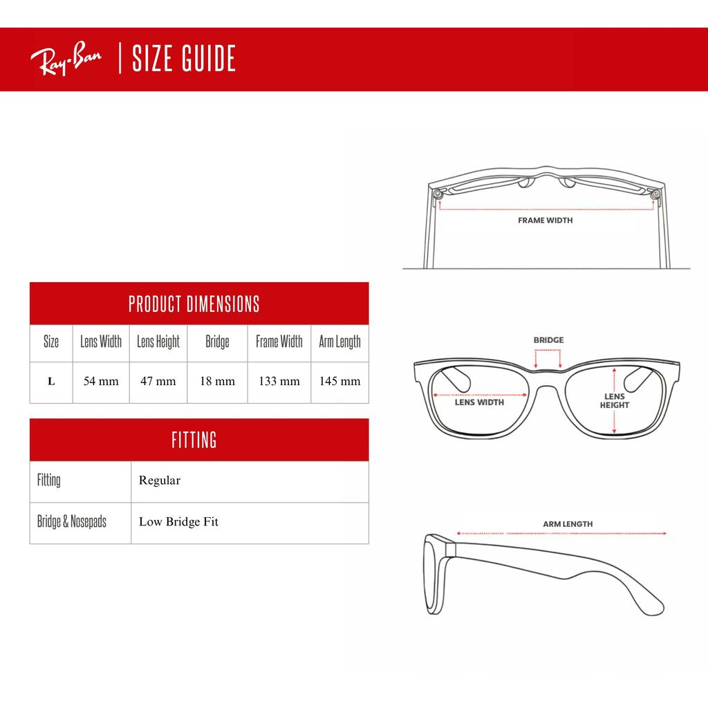 Sunglasses RB2204F Asian Fit [Ray-Ban]