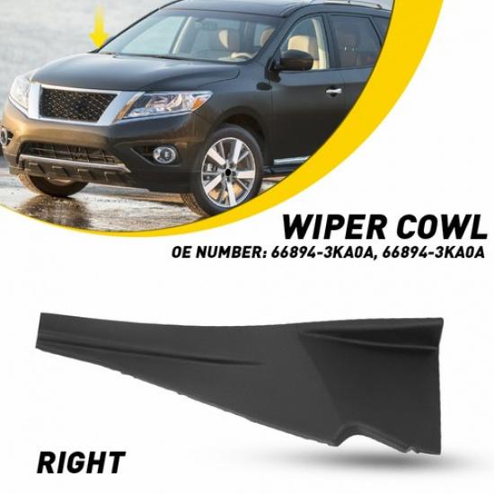 Fit 2013- Pathfinder Nissan Windshield Wiper Cowl Extension Trim Right Side