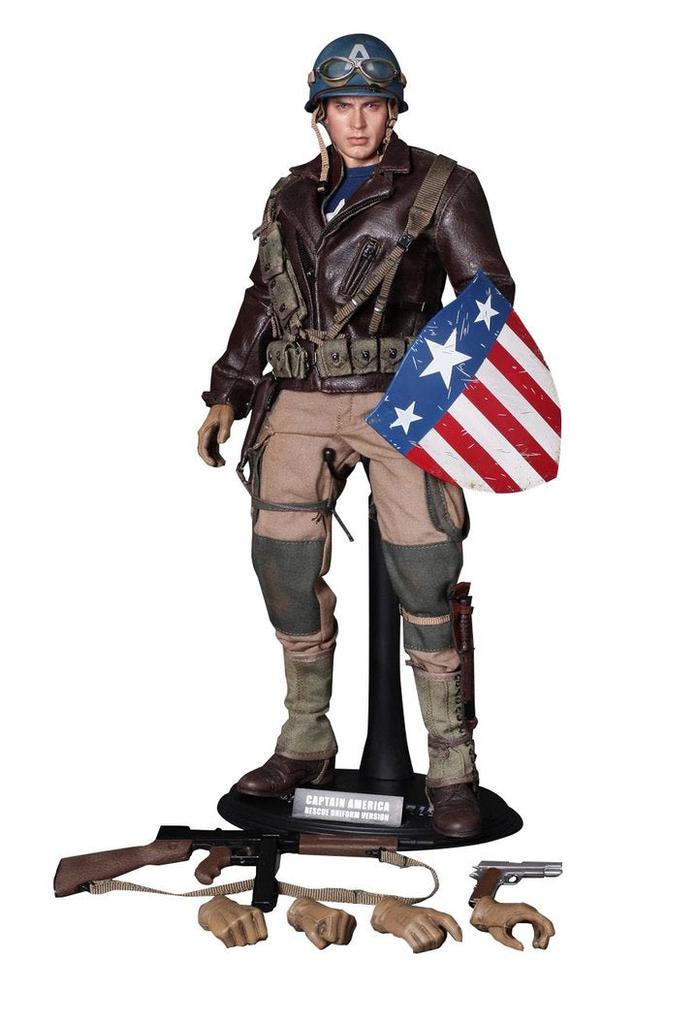 Figure Hot Toys MMS180 Marvel Comics Captain America The