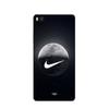 Case - Maniacase - Huawei P8 - Soft - Black - Nike Moon Pattern