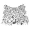 Women Star Sequins Crop Top Skirt Nightclub Party Sexy Tassel Body Chain Jewelry