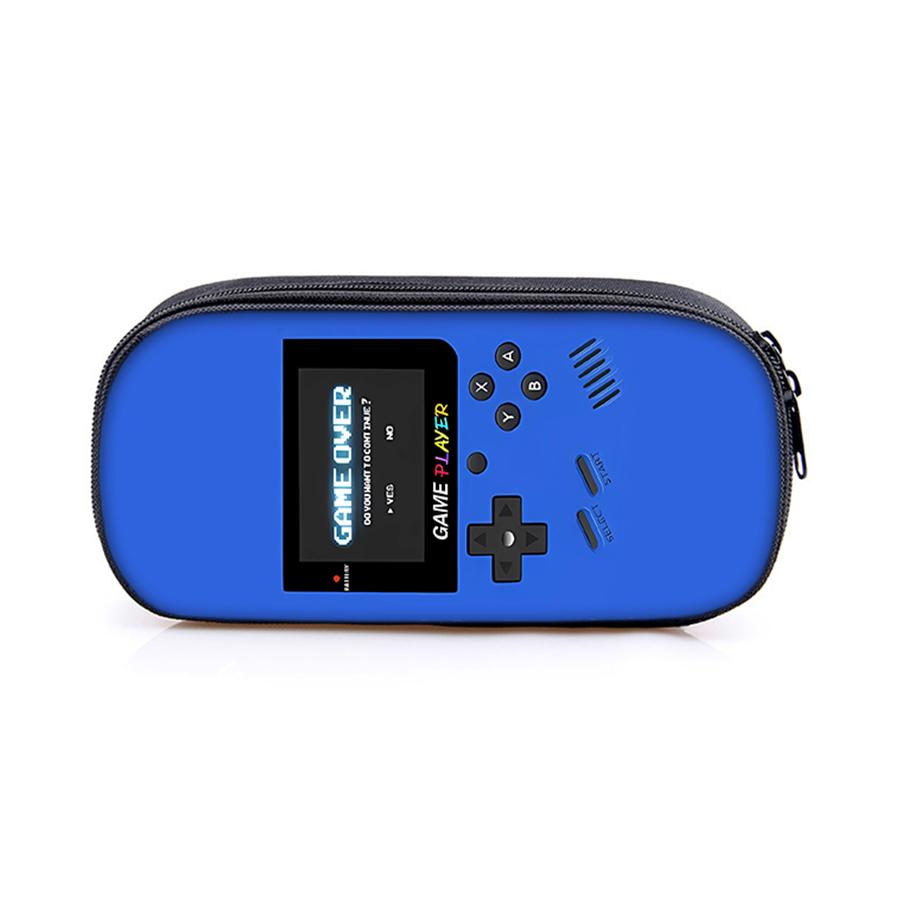 Hot Sales Games Console Layered Pencil Case For Boy/Girls Best Gifts 2D Flat Cartoon Pen Bag School Supplies For Children