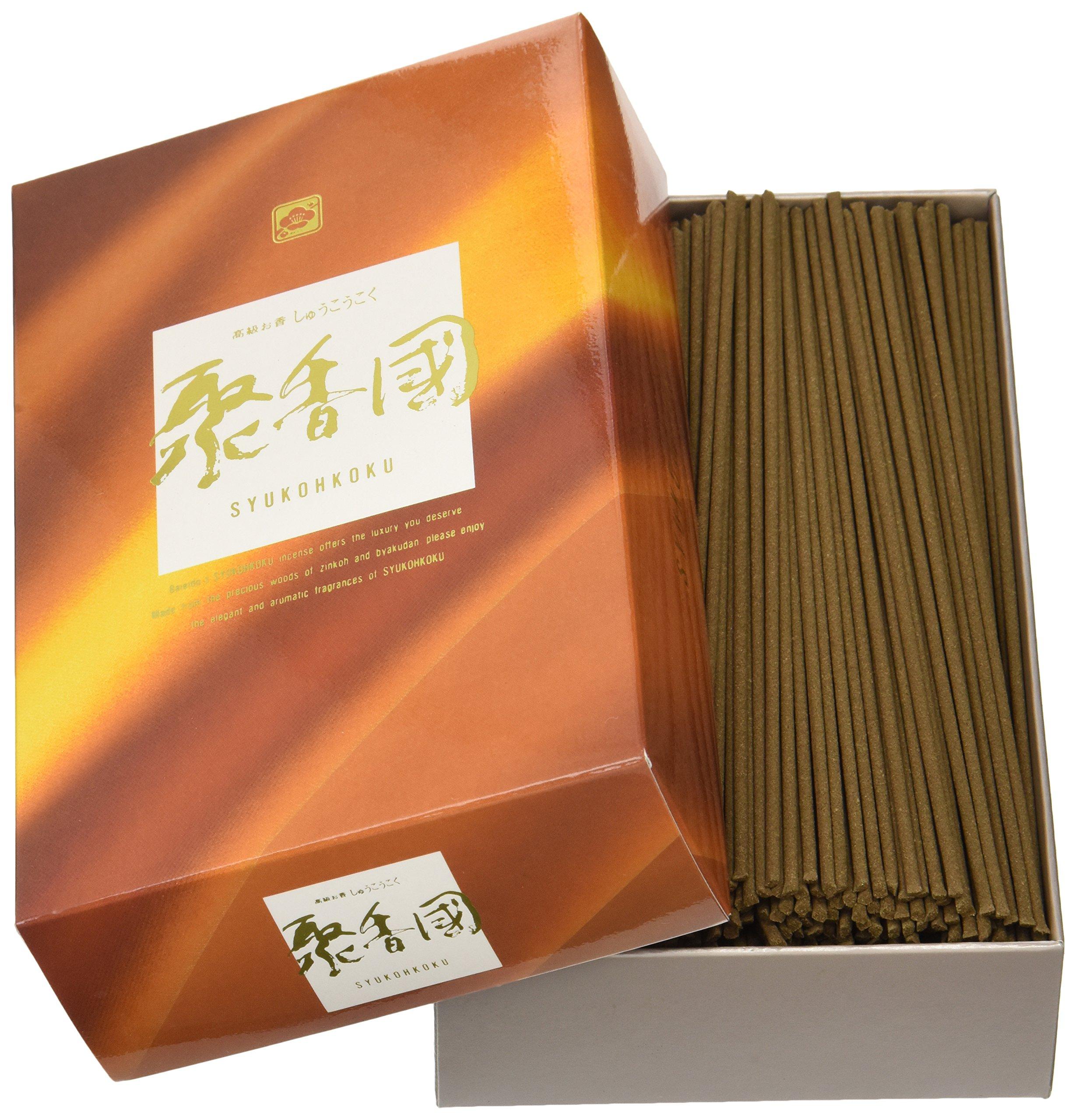 

Kobunki Baieido Incense, Shukokoku, Short, Large, Loose Pack
