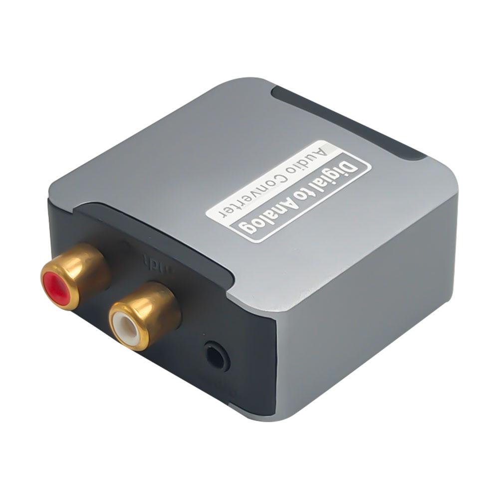 SPDIF Optical To 3.5mm RCA Audio Converter